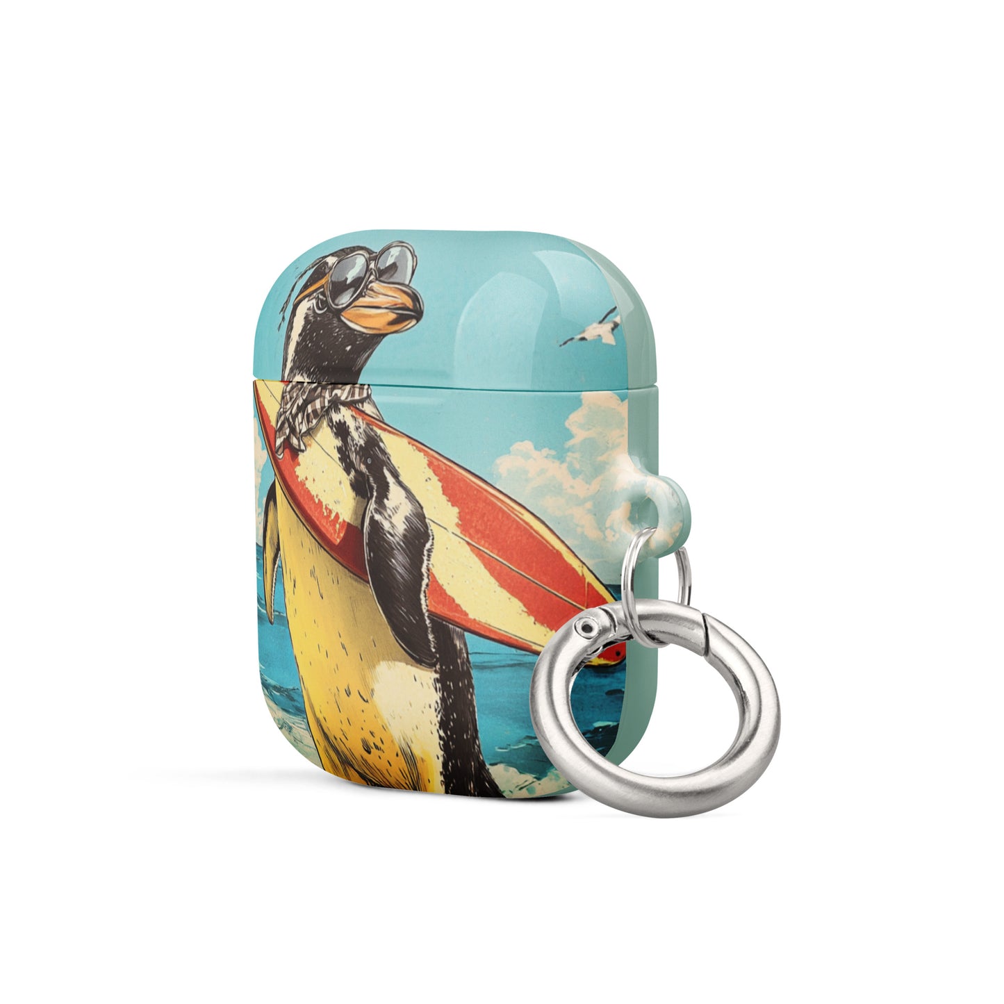 Surfer penguin Case for AirPods®