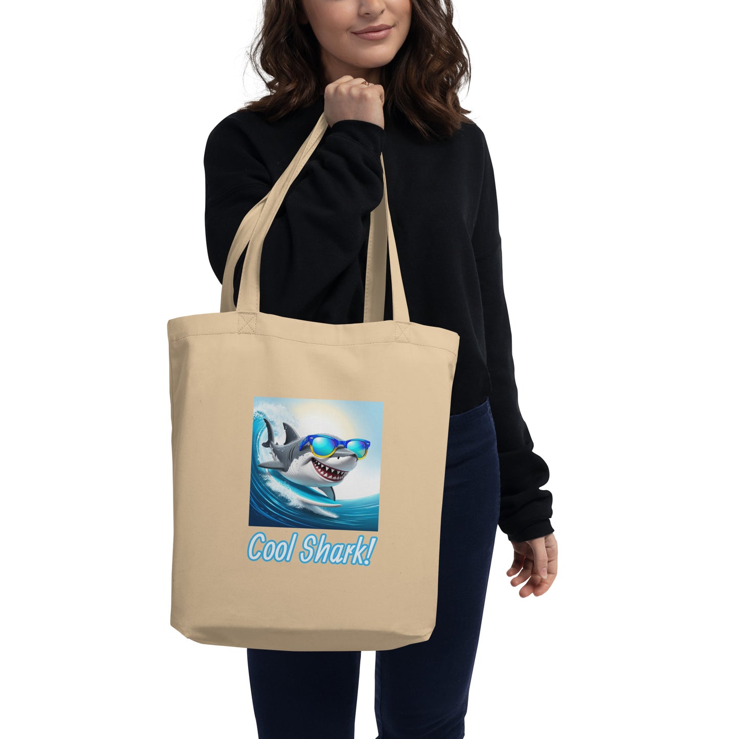 Cool shark Eco Tote Bag