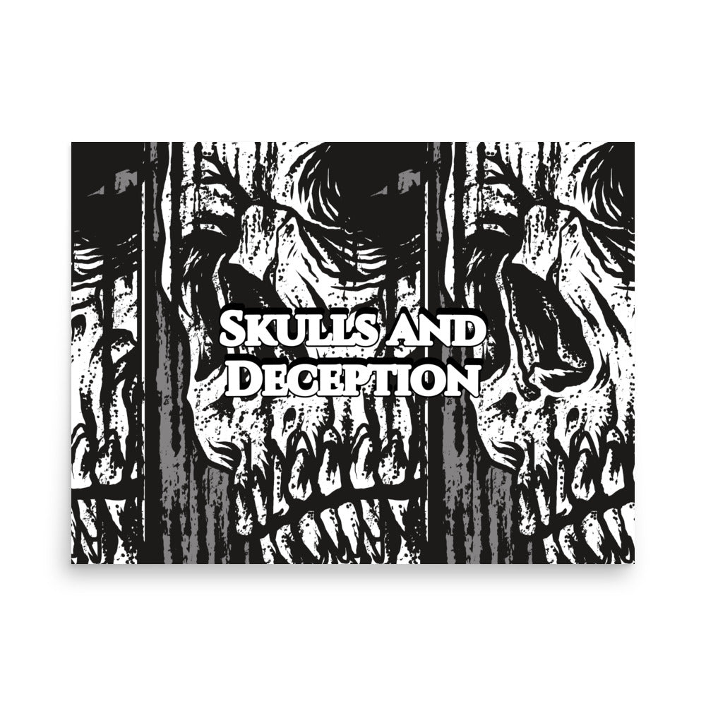 Skulls and Deceptions Poster