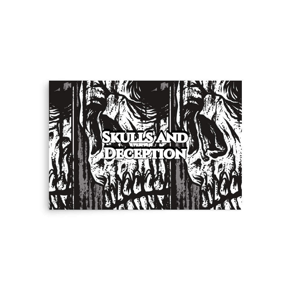 Skulls and Deceptions Poster