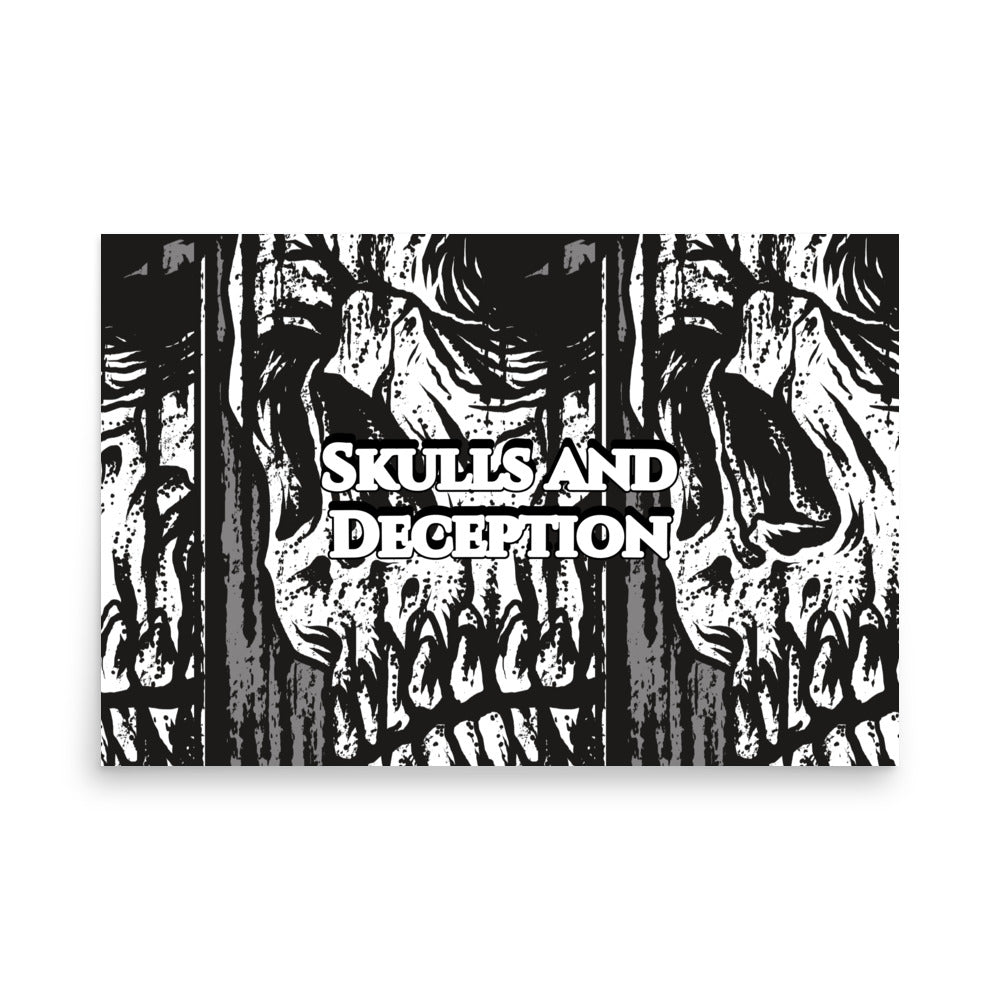 Skulls and Deceptions Poster