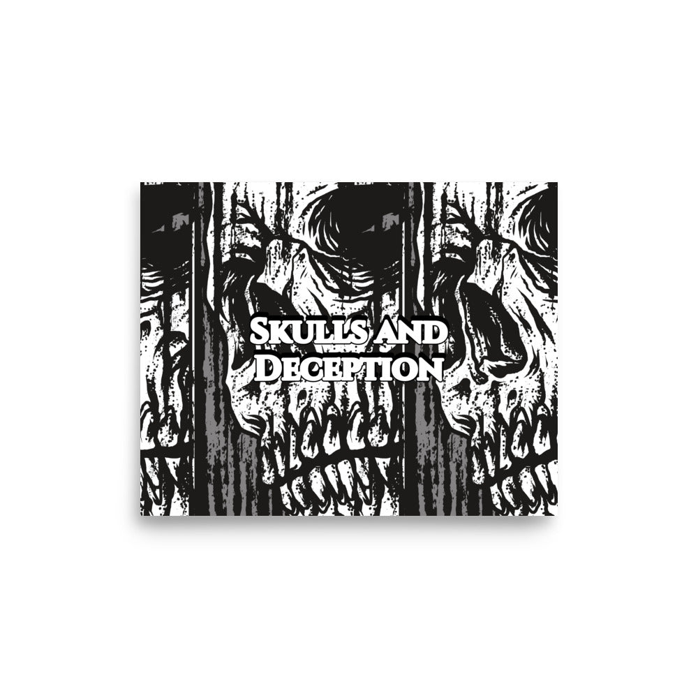 Skulls and Deceptions Poster