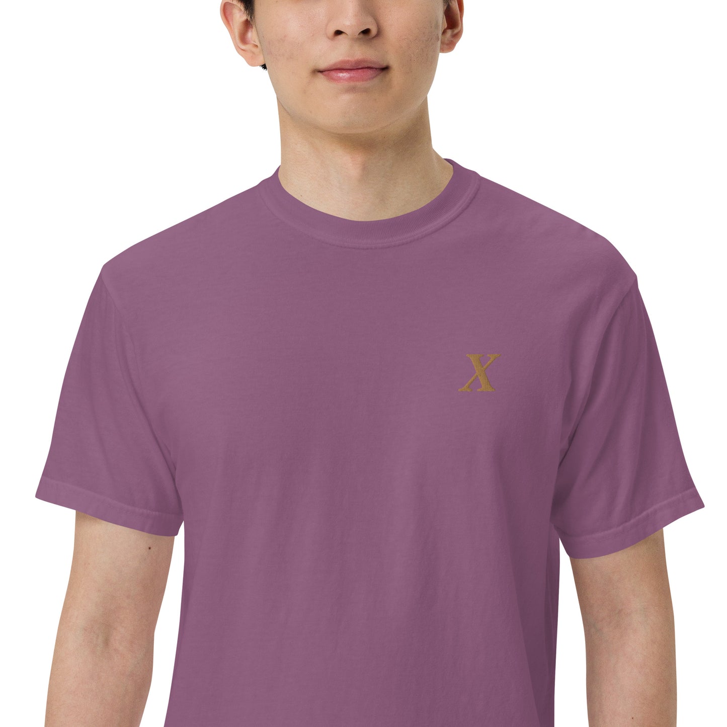 X Gold Unisex garment-dyed heavyweight t-shirt