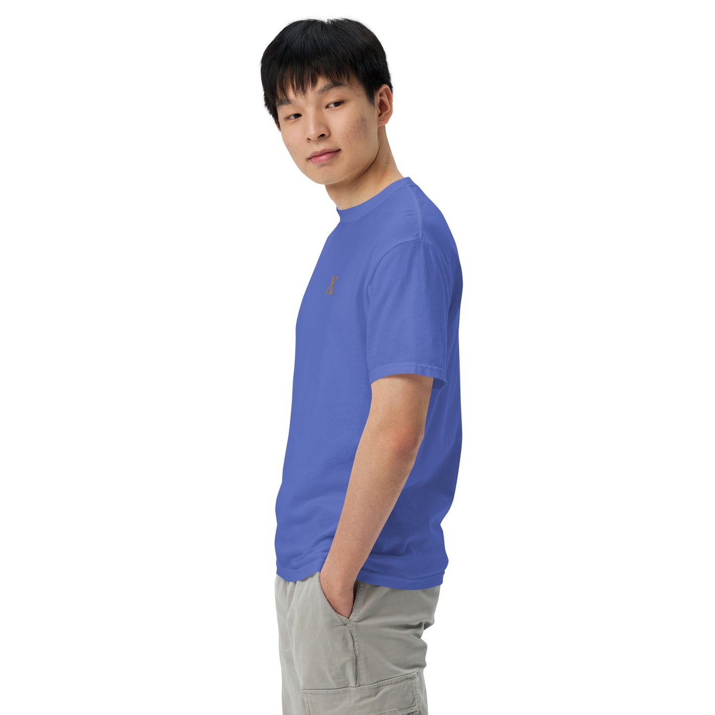 X Gold Unisex garment-dyed heavyweight t-shirt