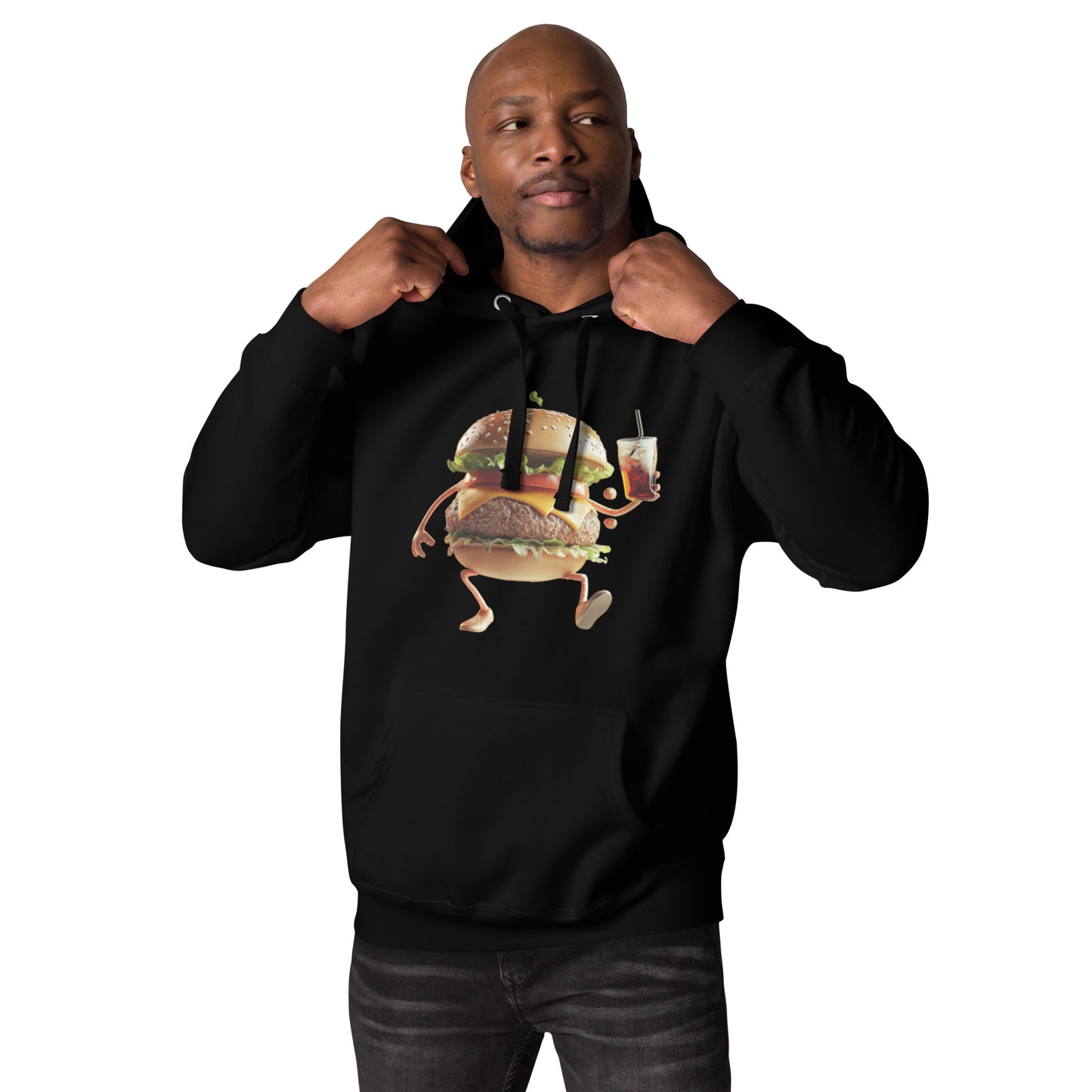 Burger Unisex Hoodie