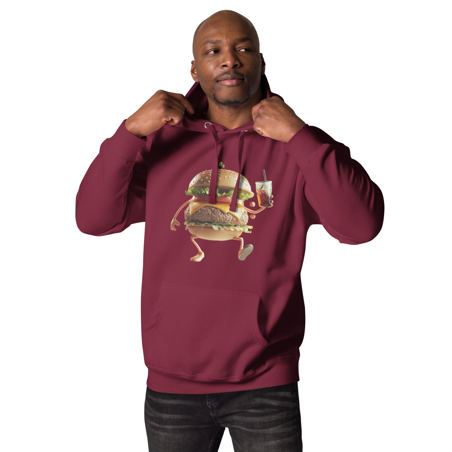 Burger Unisex Hoodie