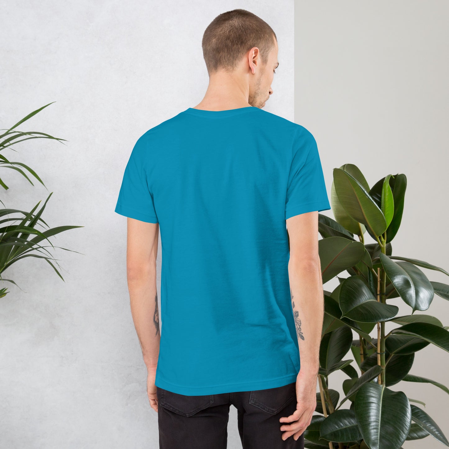 Surfer penguin Unisex t-shirt