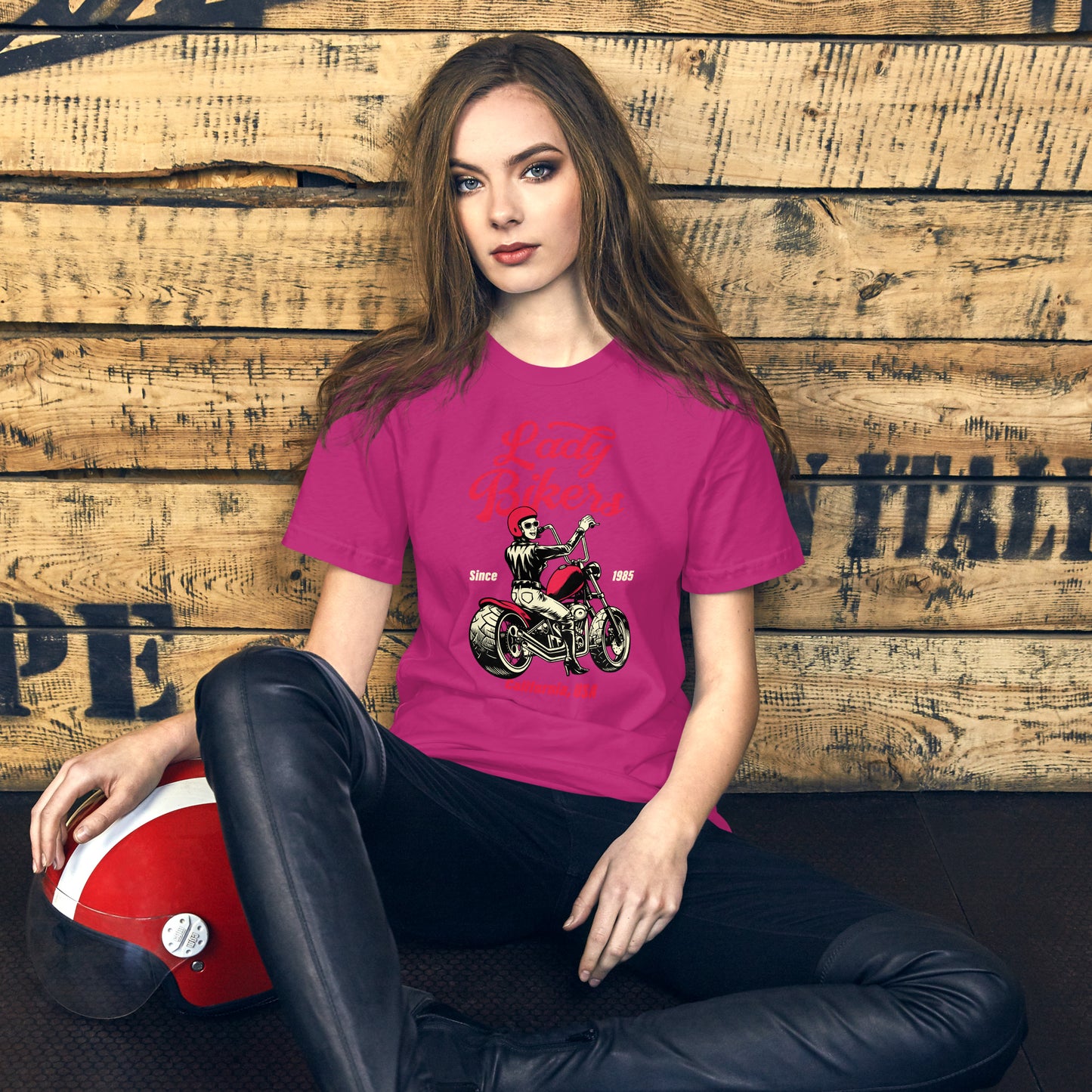 Lady Bikers Unisex t-shirt
