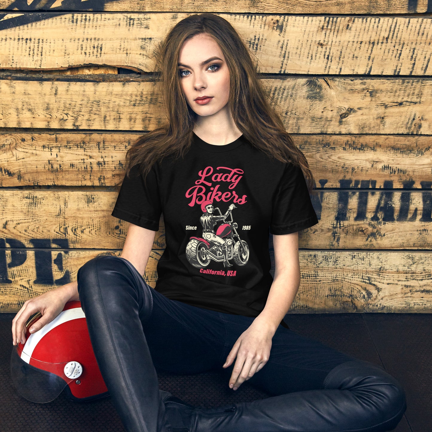 Lady Bikers Unisex t-shirt