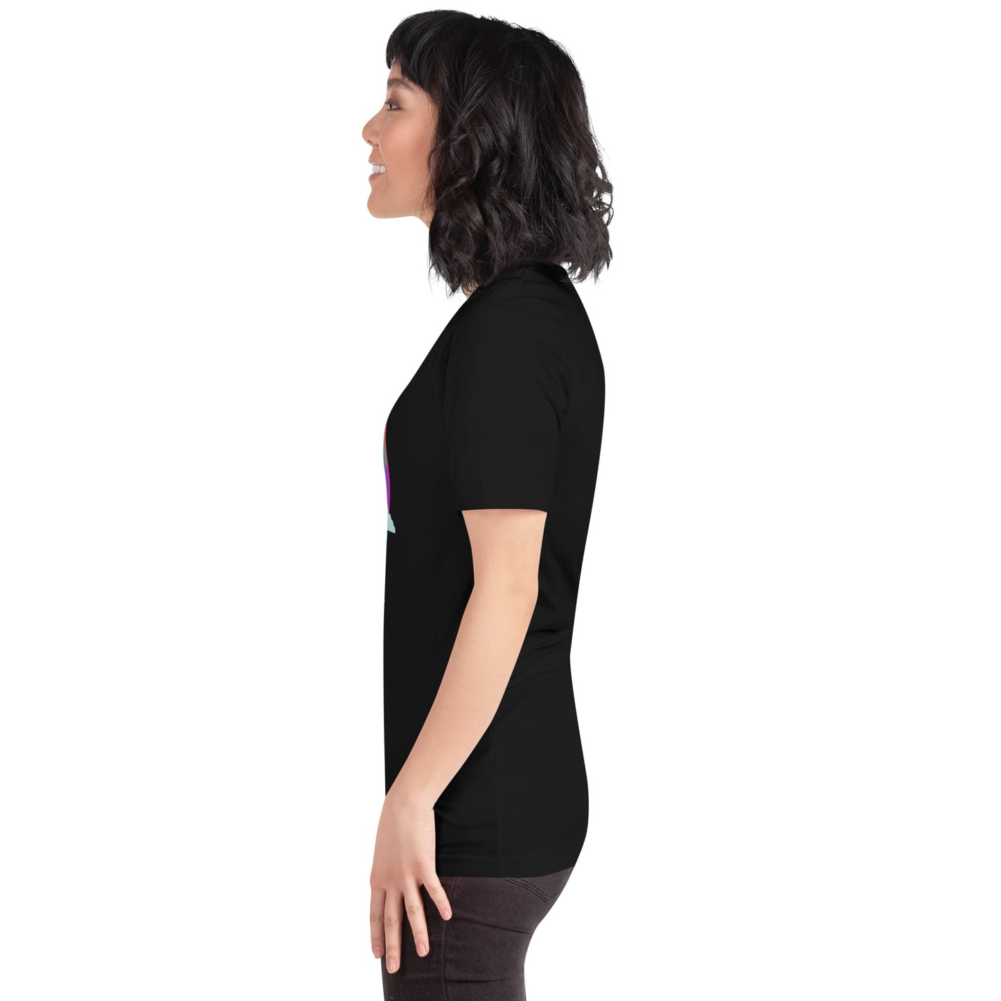 Rainbow tree Unisex t-shirt