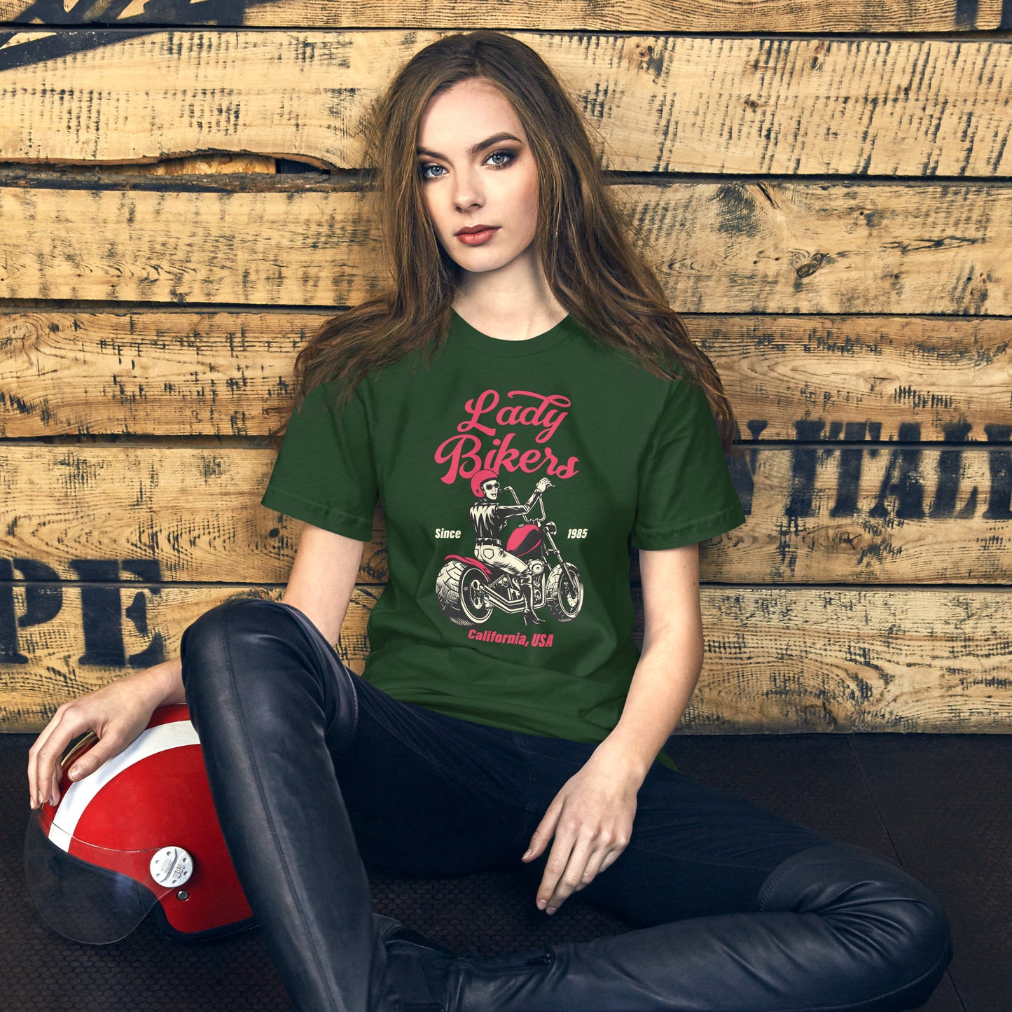 Lady Bikers Unisex t-shirt