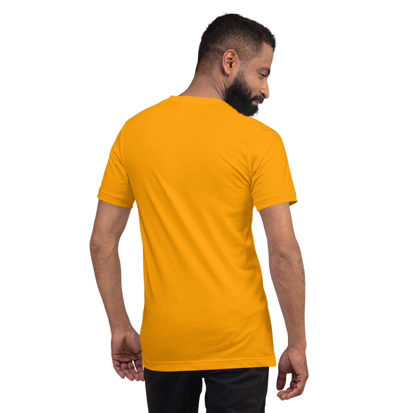 Chihuahua in the canteen Unisex t-shirt