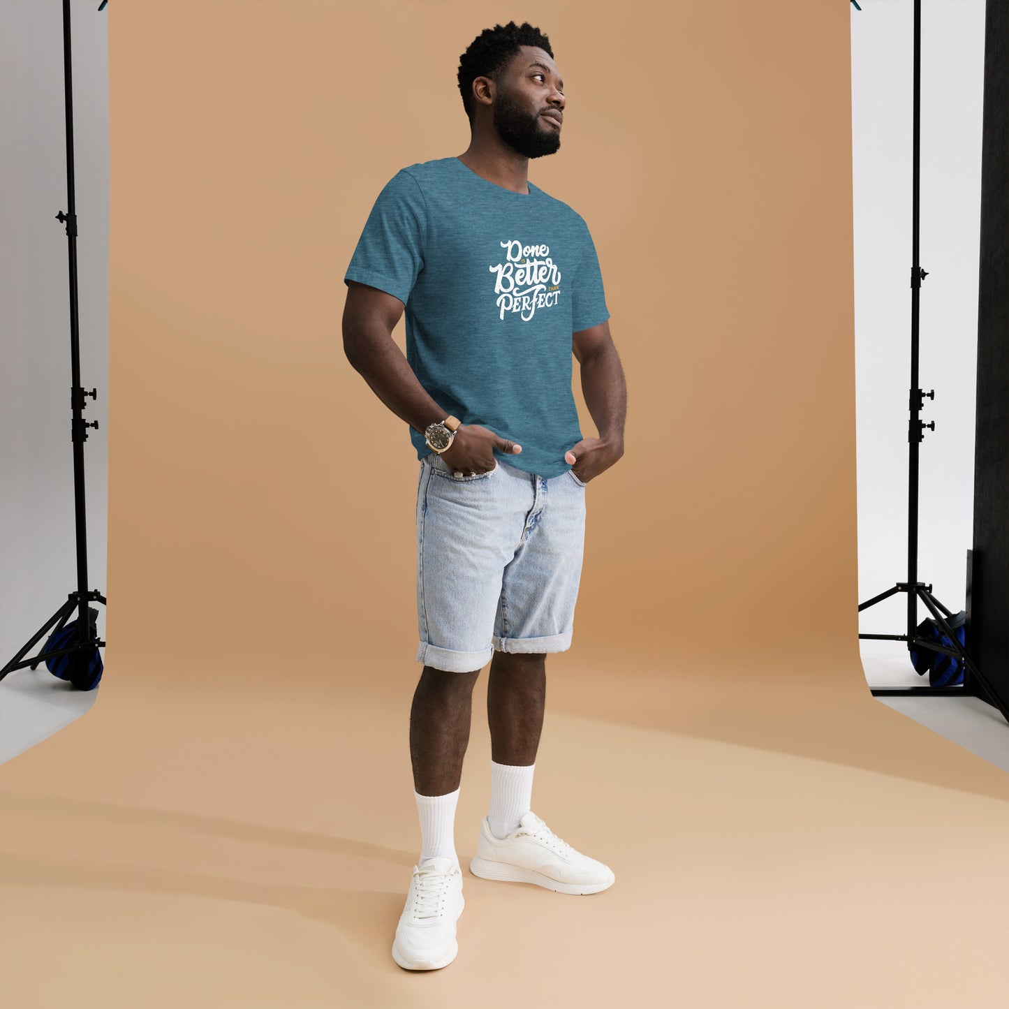 Done Is Better Than Perfect Unisex t-shirt