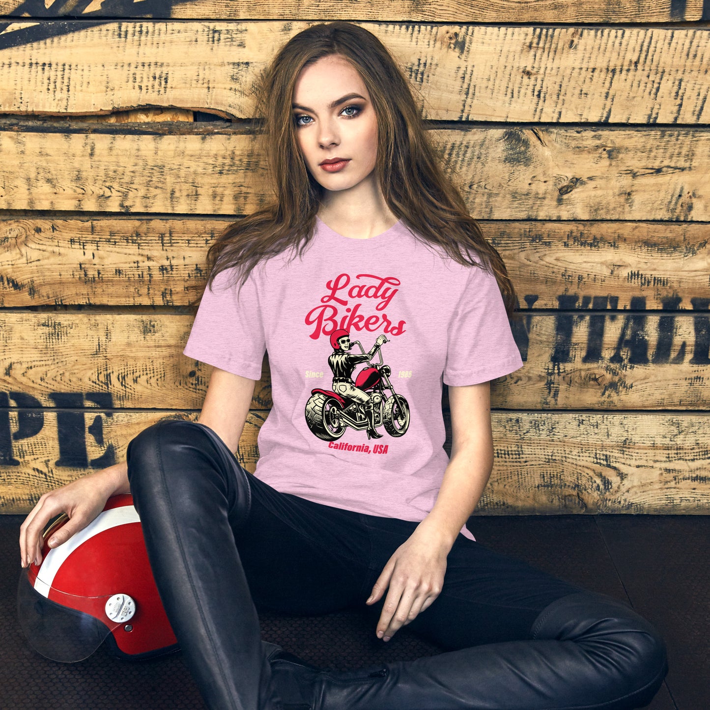 Lady Bikers Unisex t-shirt