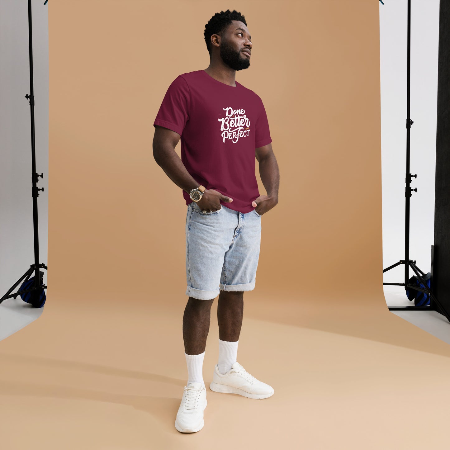 Done Is Better Than Perfect Unisex t-shirt