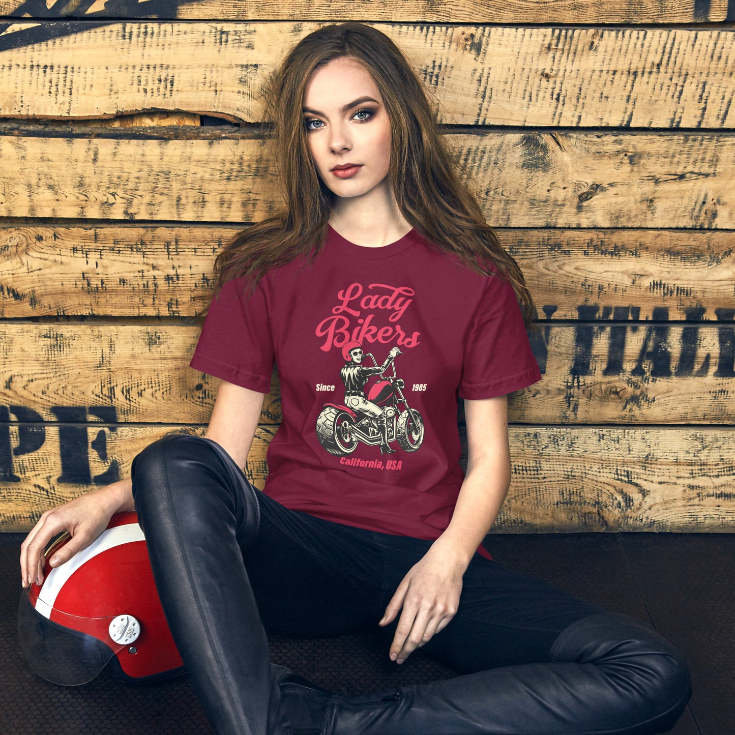 Lady Bikers Unisex t-shirt