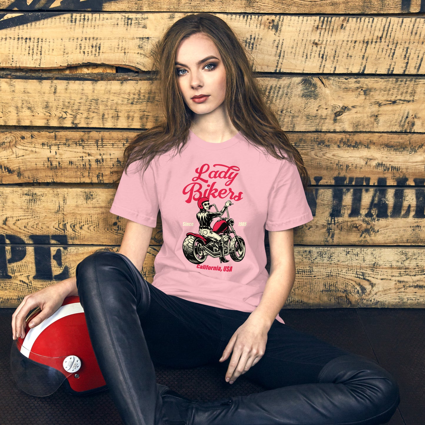 Lady Bikers Unisex t-shirt