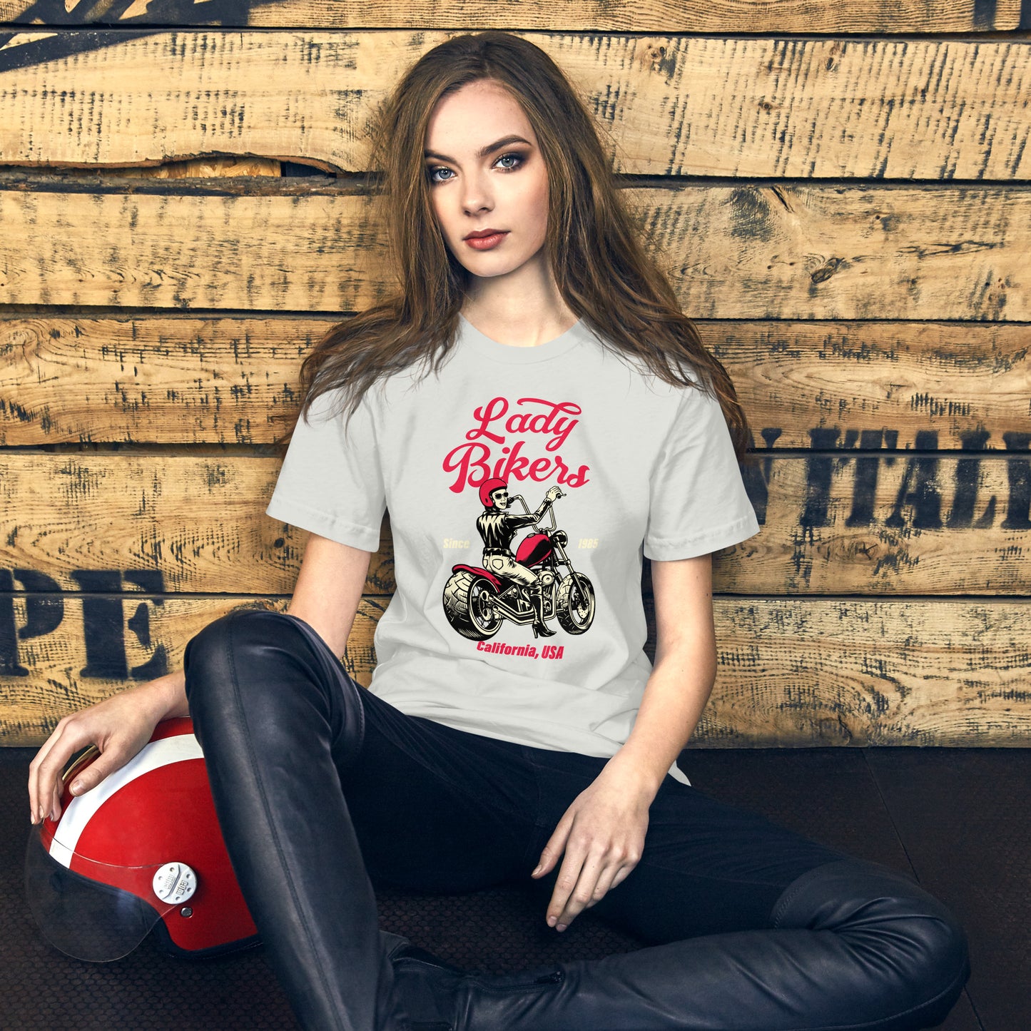Lady Bikers Unisex t-shirt