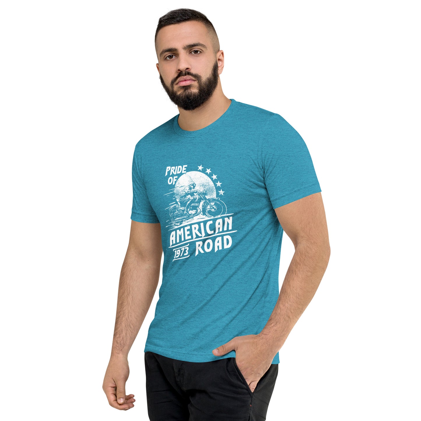 Pride of American 1973 Ride Short sleeve t-shirt