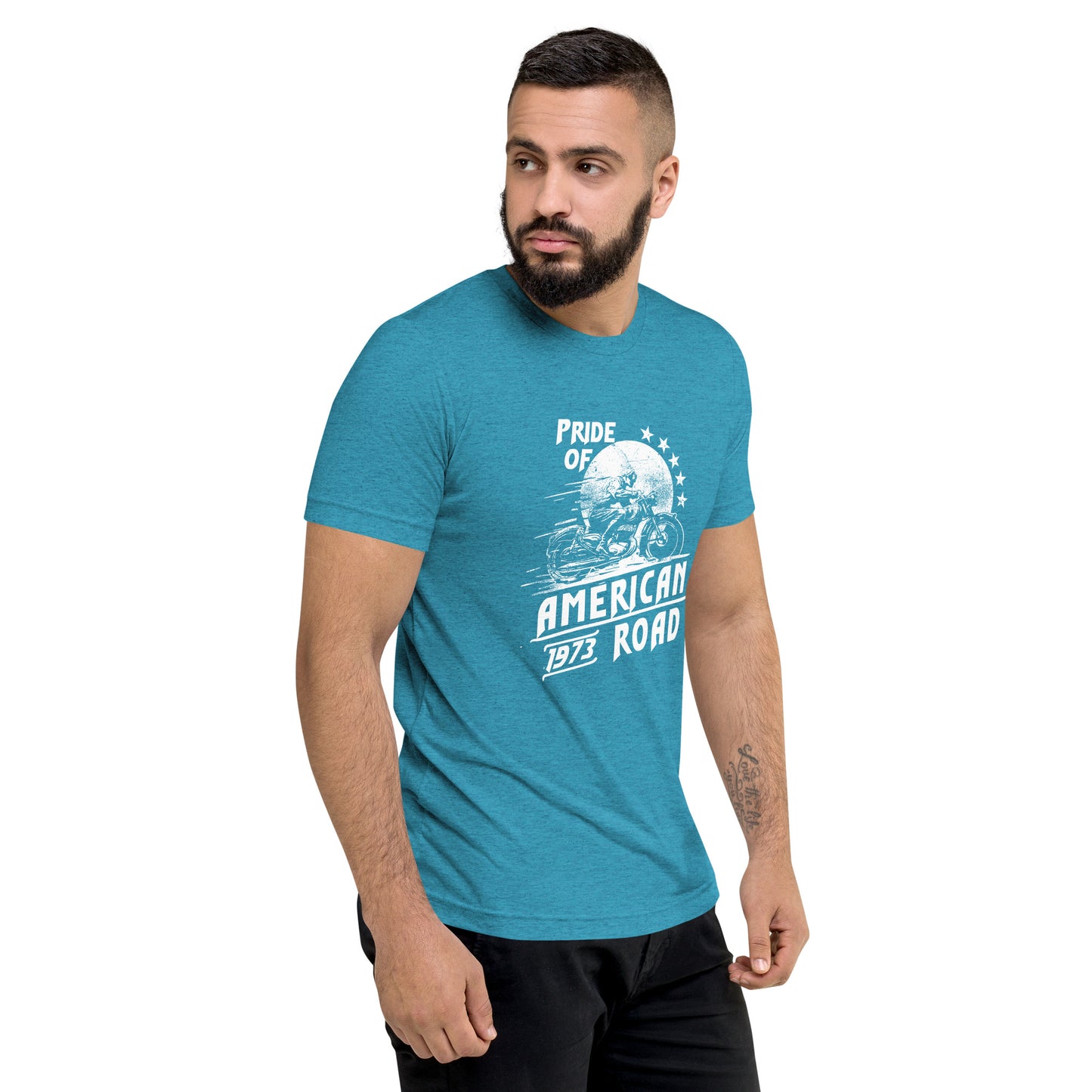 Pride of American 1973 Ride Short sleeve t-shirt