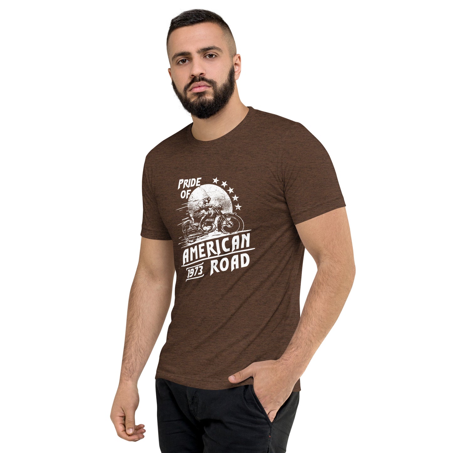Pride of American 1973 Ride Short sleeve t-shirt