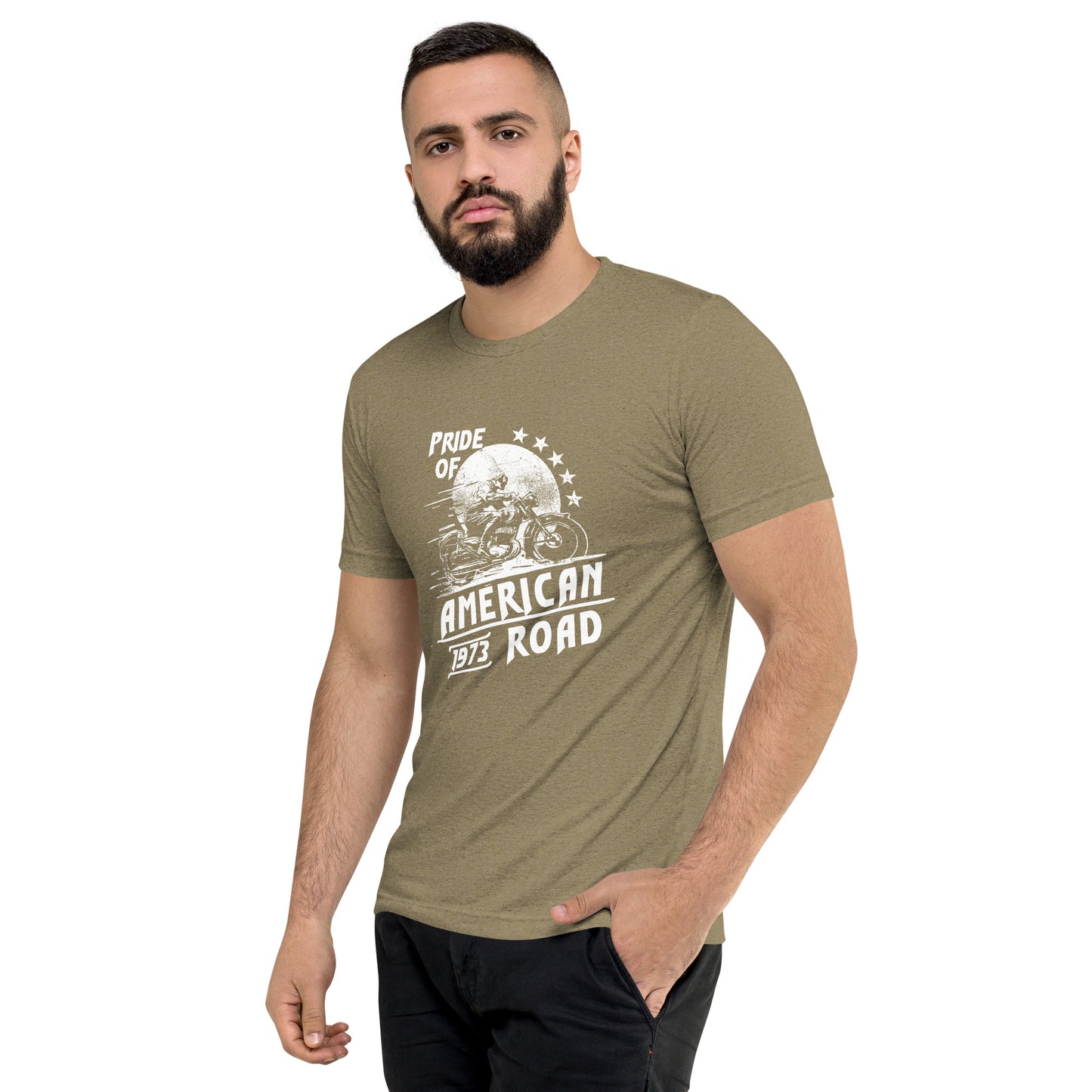 Pride of American 1973 Ride Short sleeve t-shirt