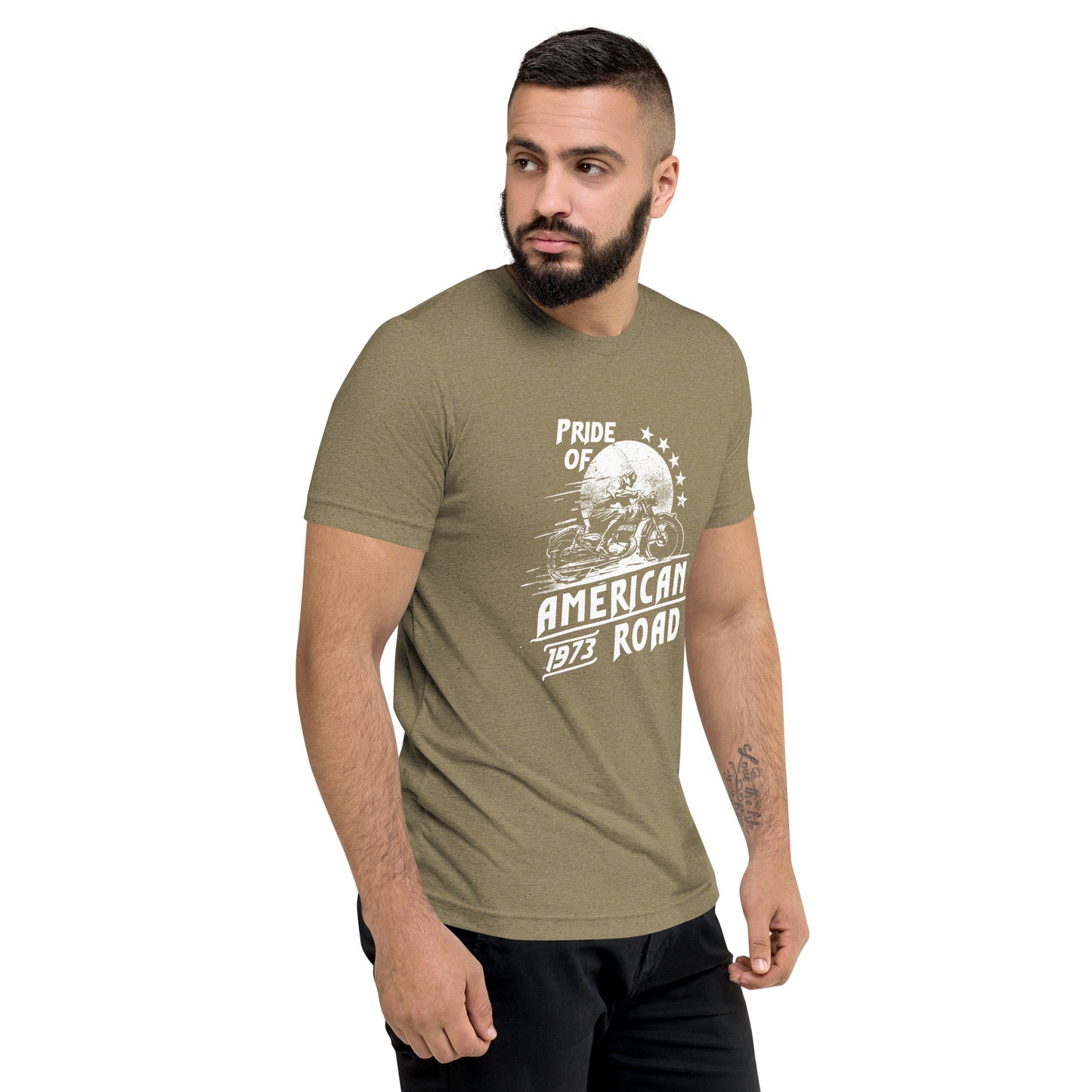 Pride of American 1973 Ride Short sleeve t-shirt