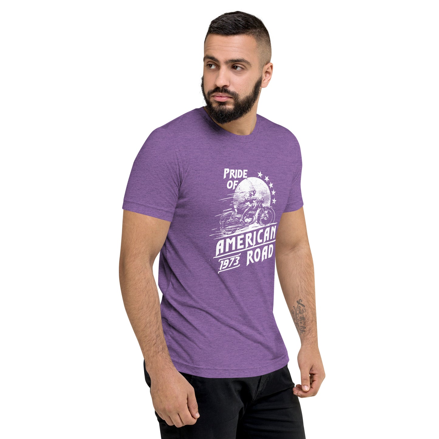 Pride of American 1973 Ride Short sleeve t-shirt