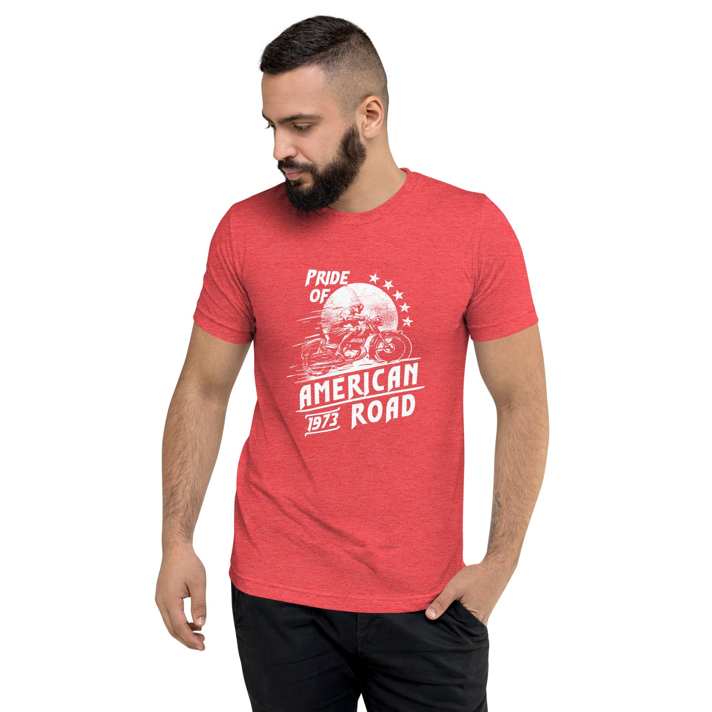 Pride of American 1973 Ride Short sleeve t-shirt