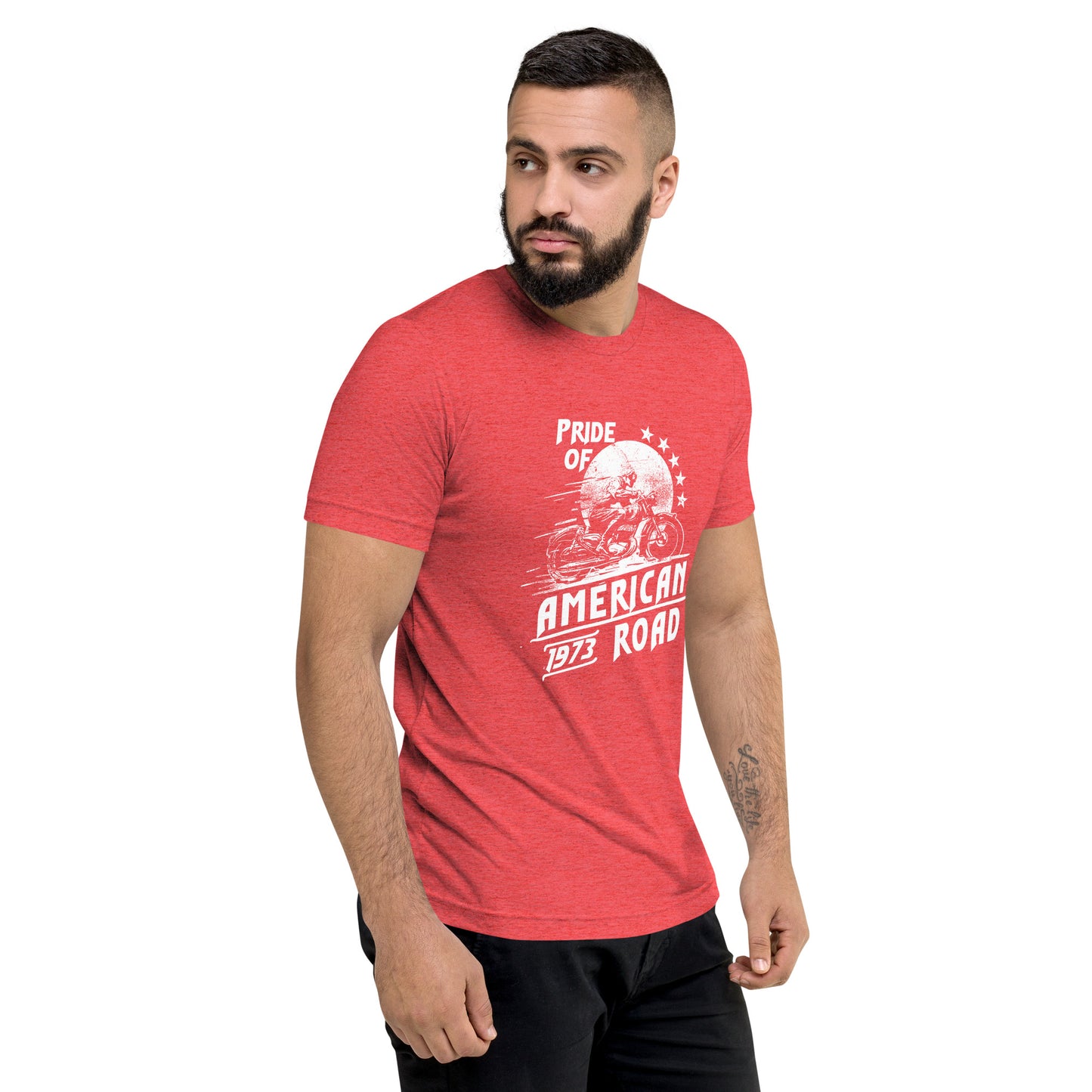 Pride of American 1973 Ride Short sleeve t-shirt