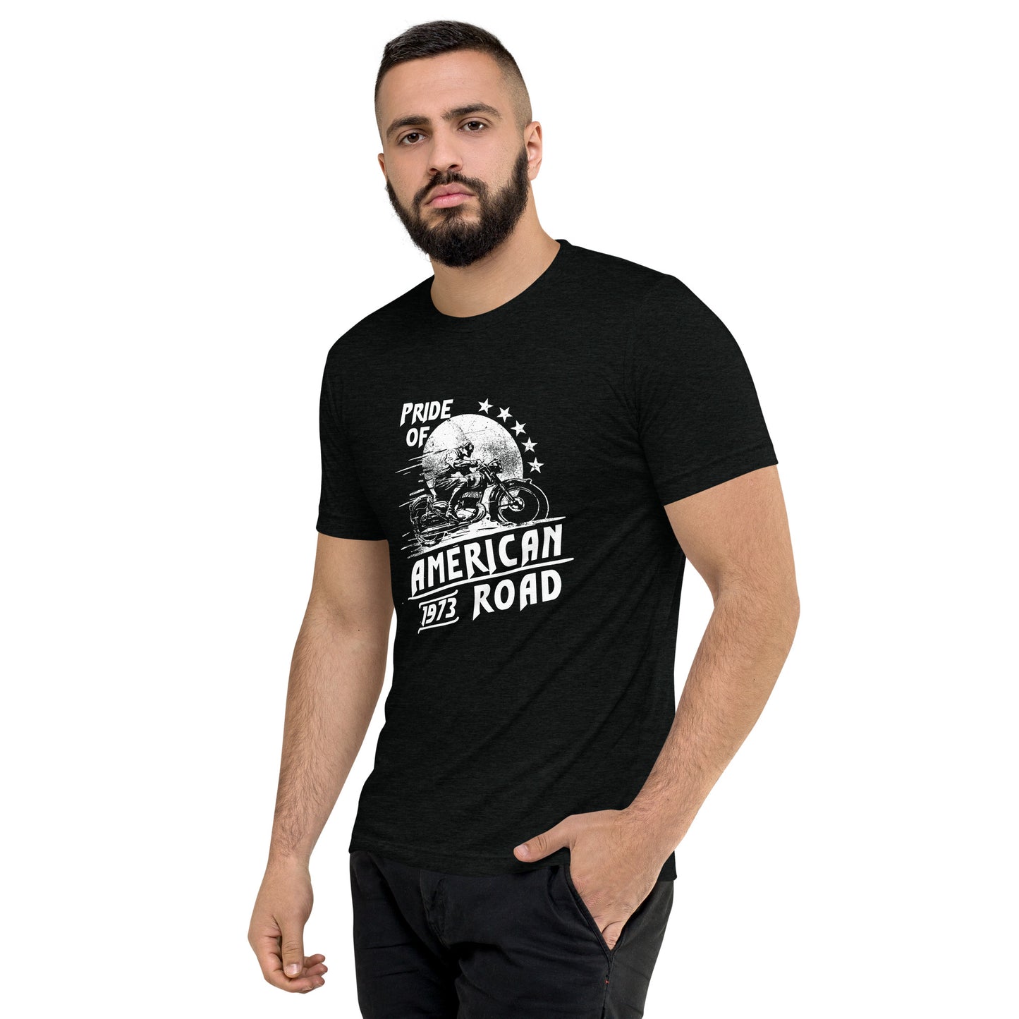 Pride of American 1973 Ride Short sleeve t-shirt