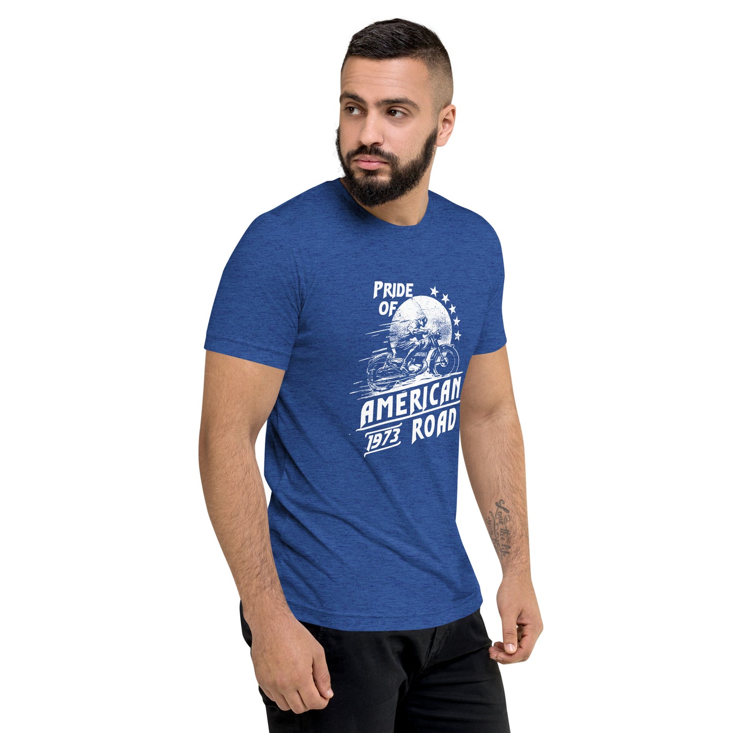Pride of American 1973 Ride Short sleeve t-shirt