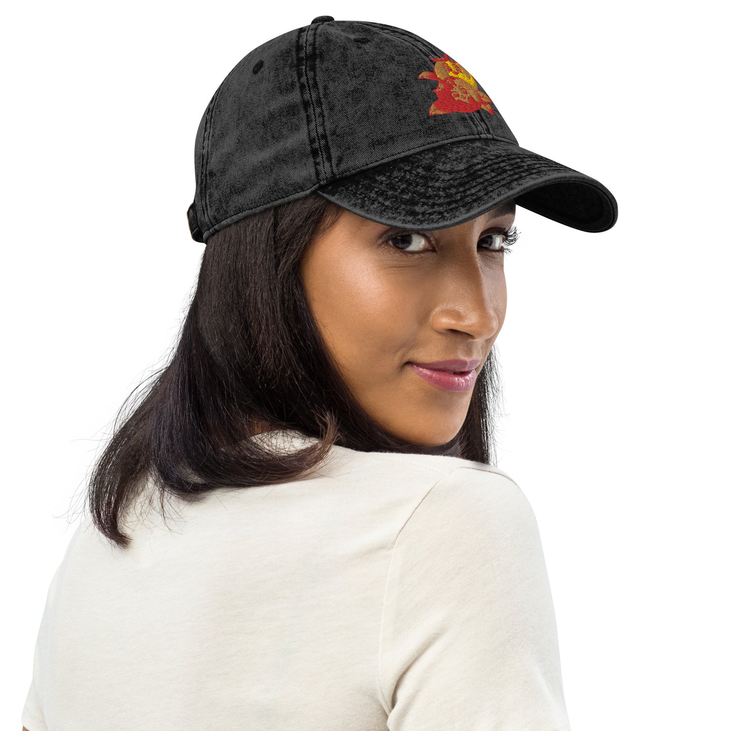 Fruits cute Vintage Cotton Twill Cap