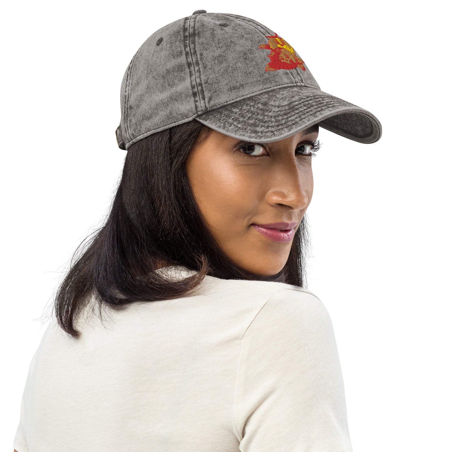 Fruits cute Vintage Cotton Twill Cap
