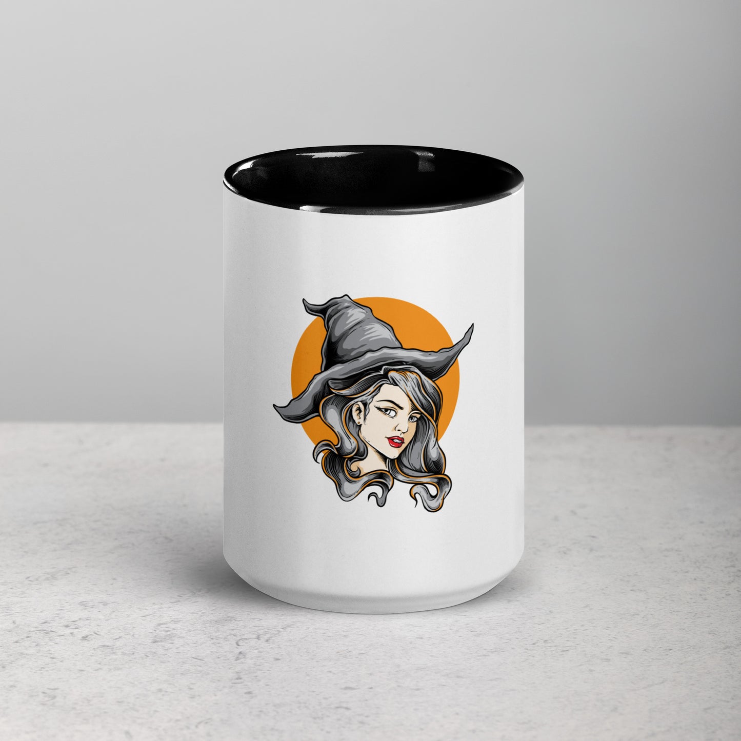 The Witch Mug with Color Inside