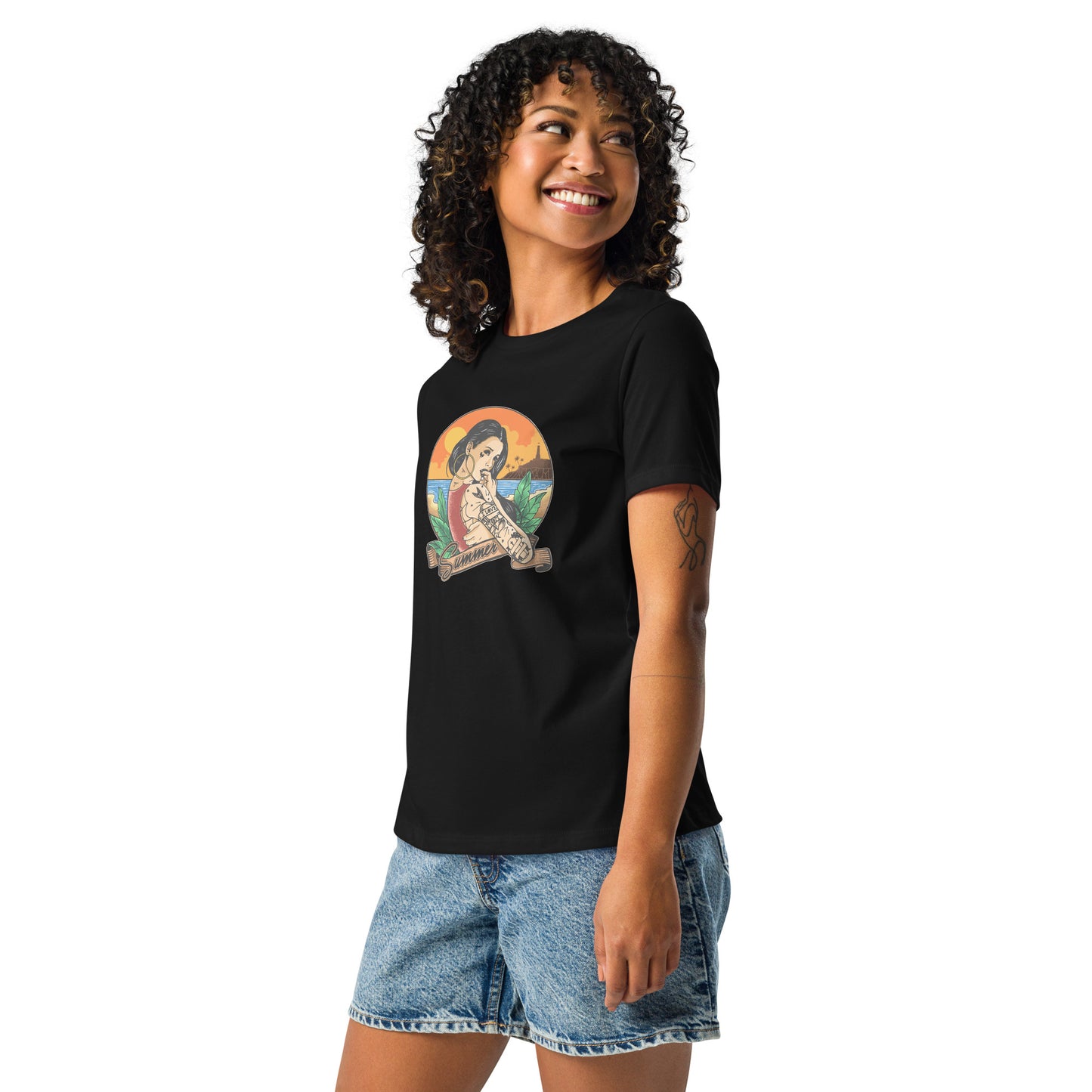 Summer girl Women's Relaxed T-Shirt