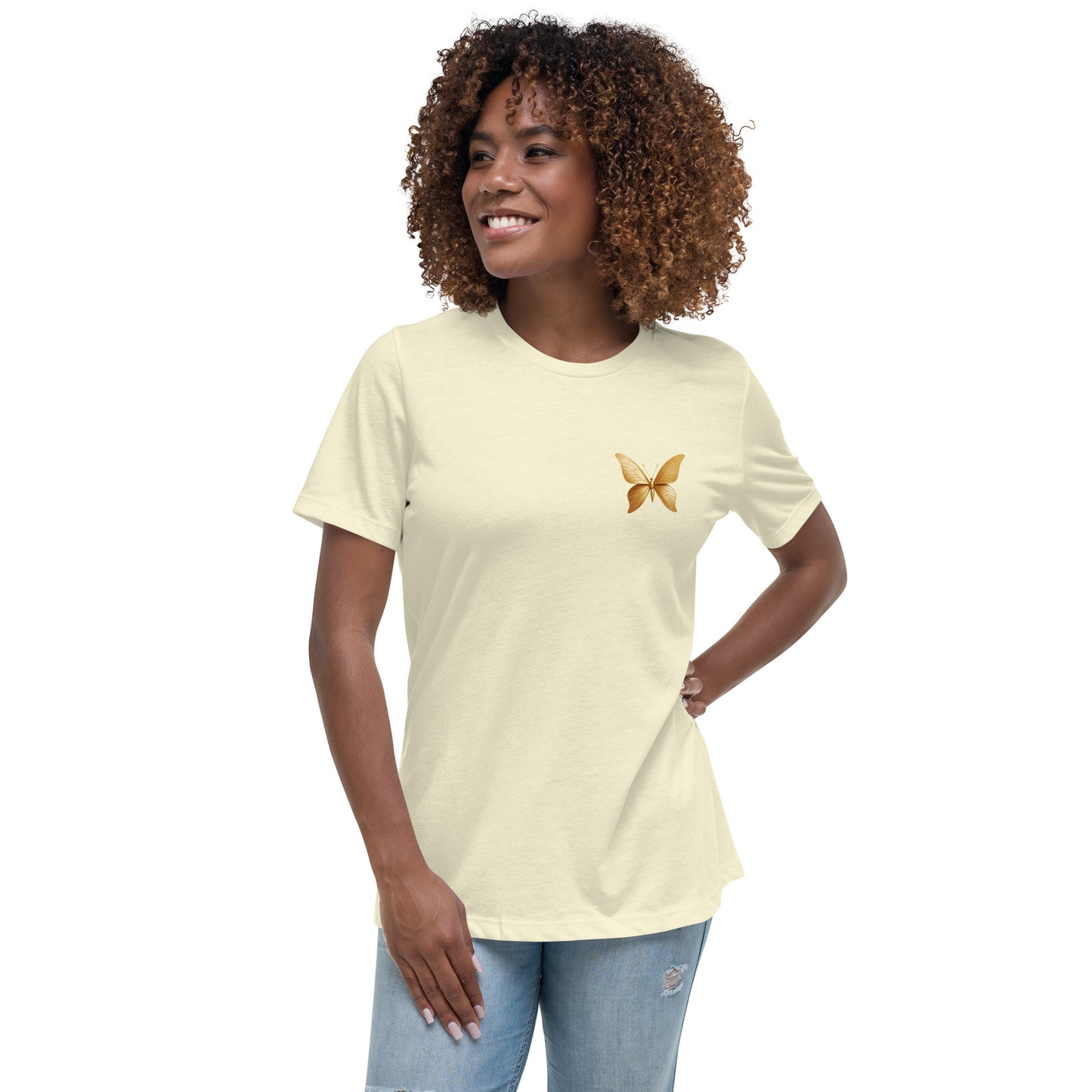 Golden monarch Women's Relaxed T-Shirt