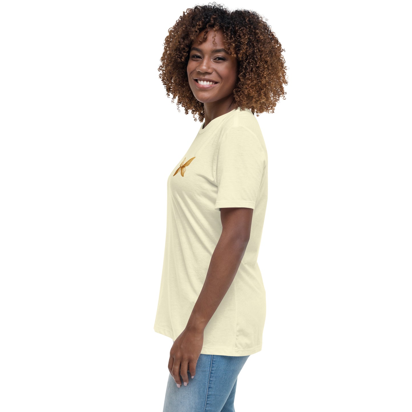 Golden monarch Women's Relaxed T-Shirt