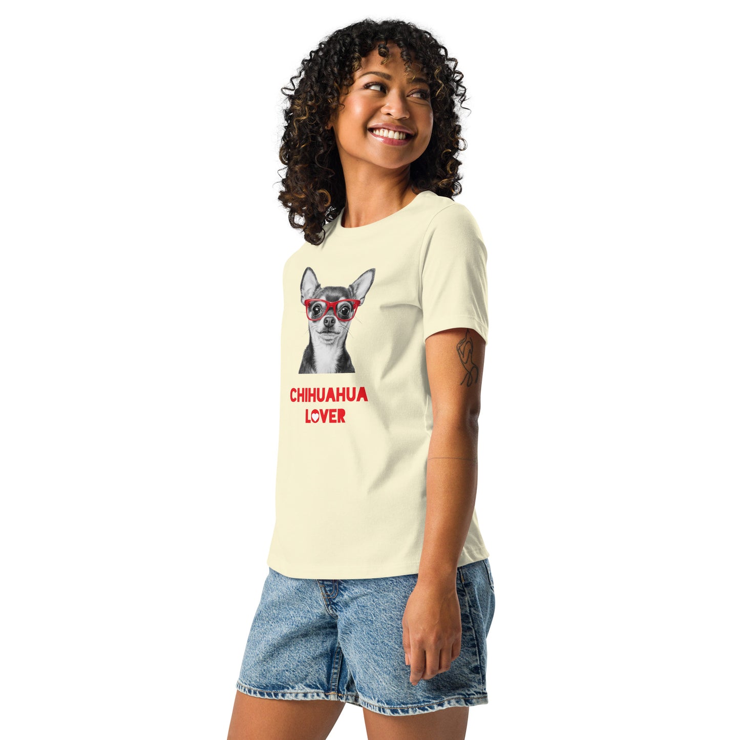 Chihuahua lover Women's Relaxed T-Shirt