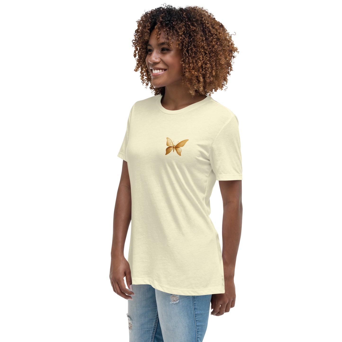 Golden monarch Women's Relaxed T-Shirt