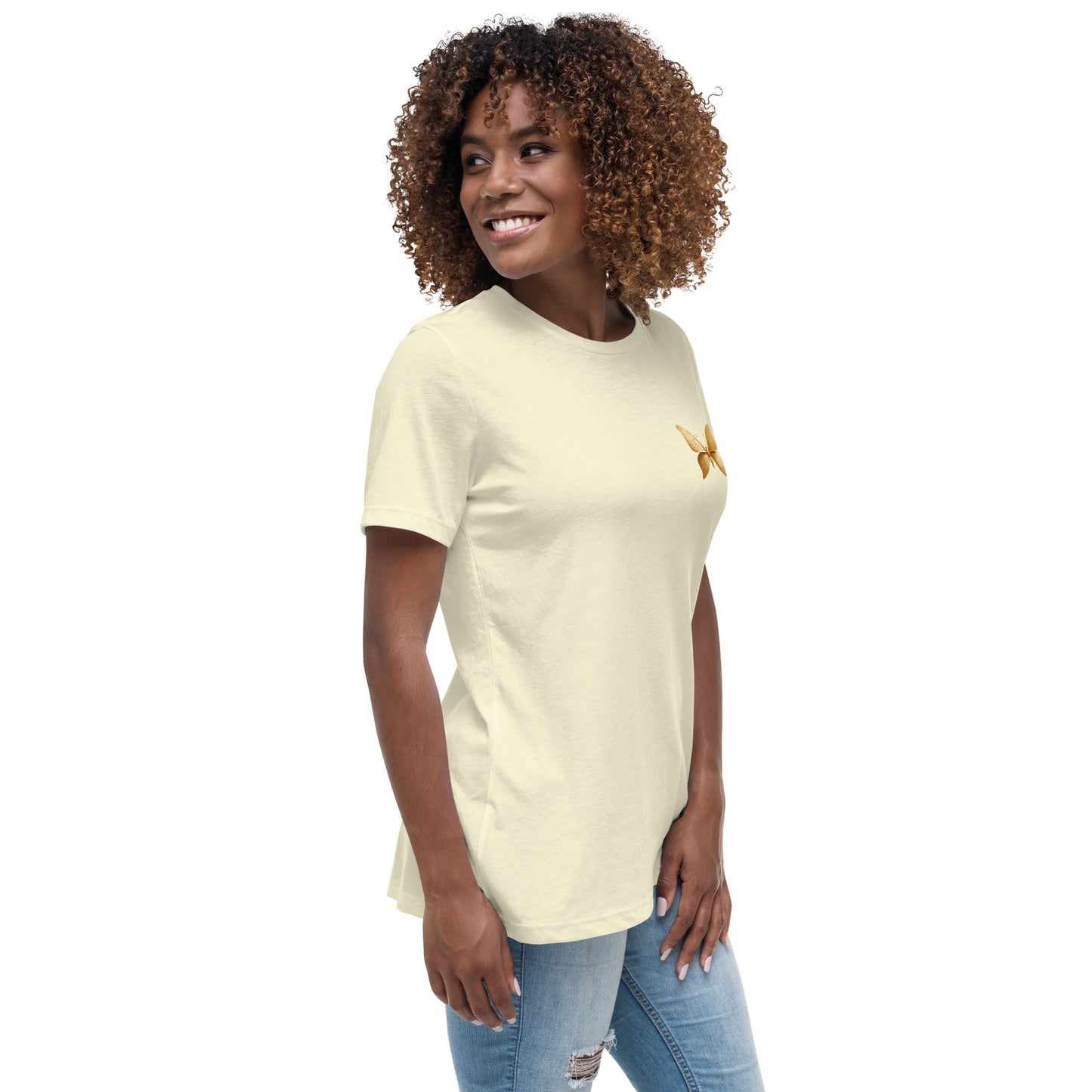 Golden monarch Women's Relaxed T-Shirt