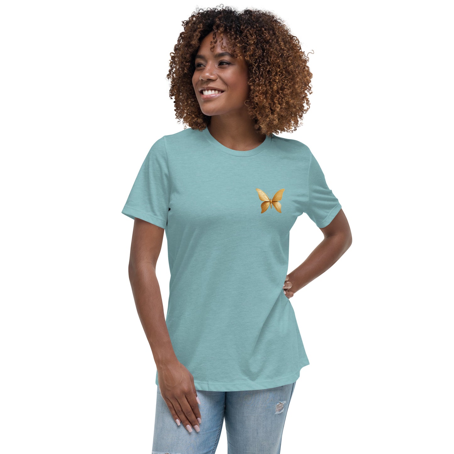 Golden monarch Women's Relaxed T-Shirt