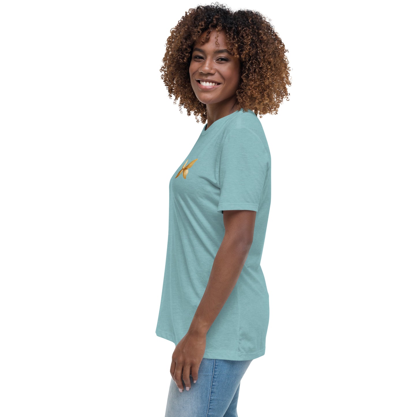 Golden monarch Women's Relaxed T-Shirt