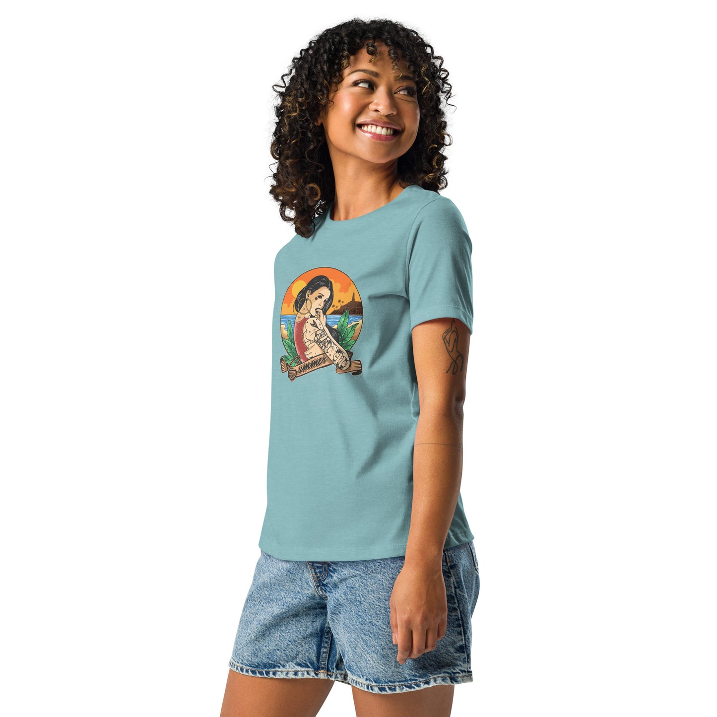 Summer girl Women's Relaxed T-Shirt