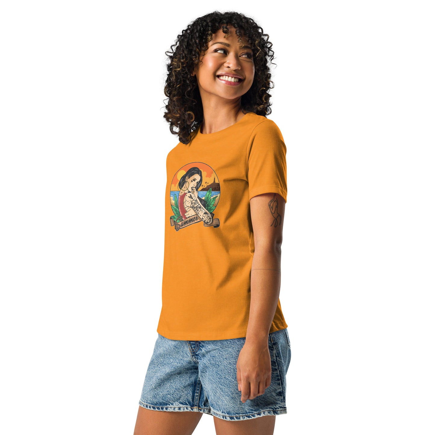 Summer girl Women's Relaxed T-Shirt