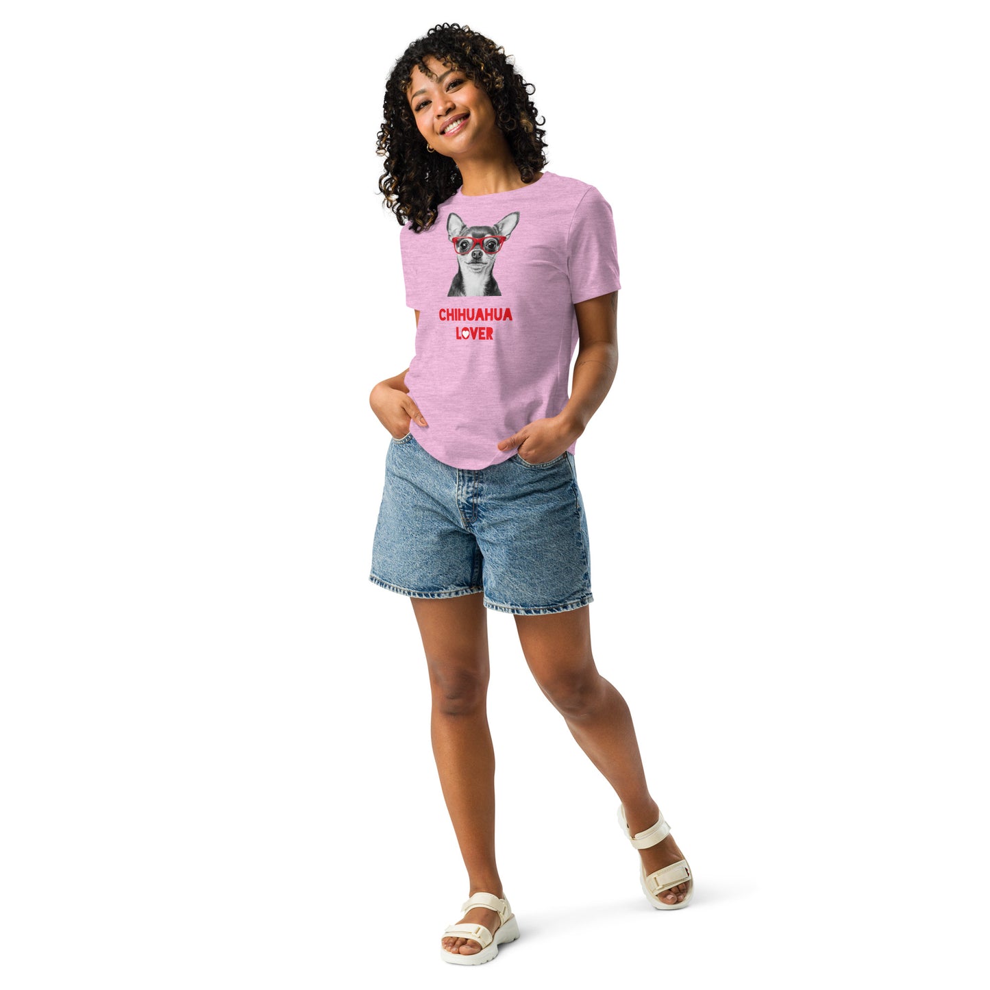 Chihuahua lover Women's Relaxed T-Shirt