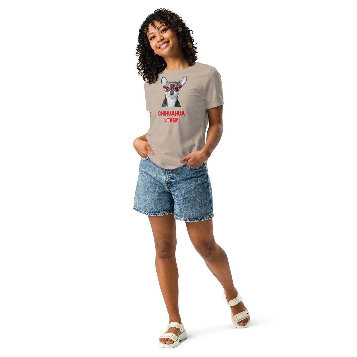 Chihuahua lover Women's Relaxed T-Shirt