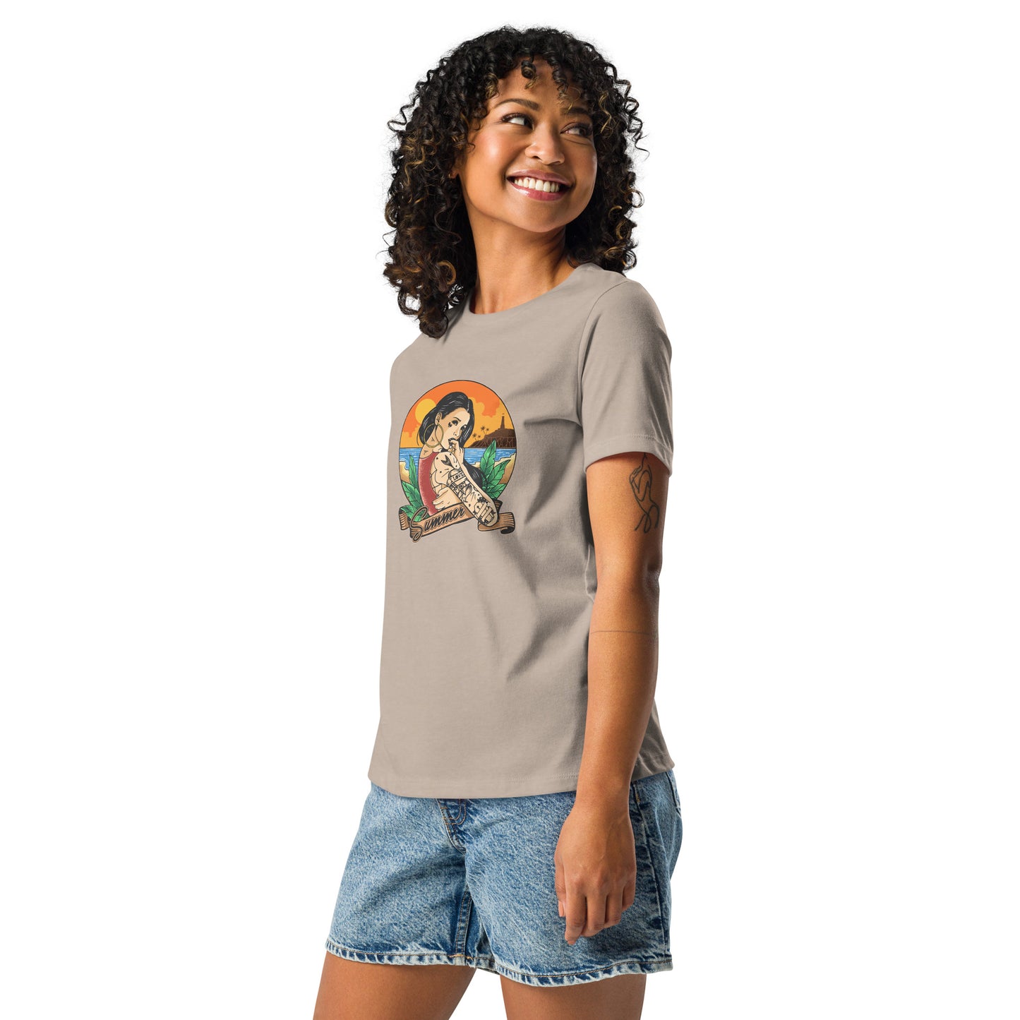 Summer girl Women's Relaxed T-Shirt
