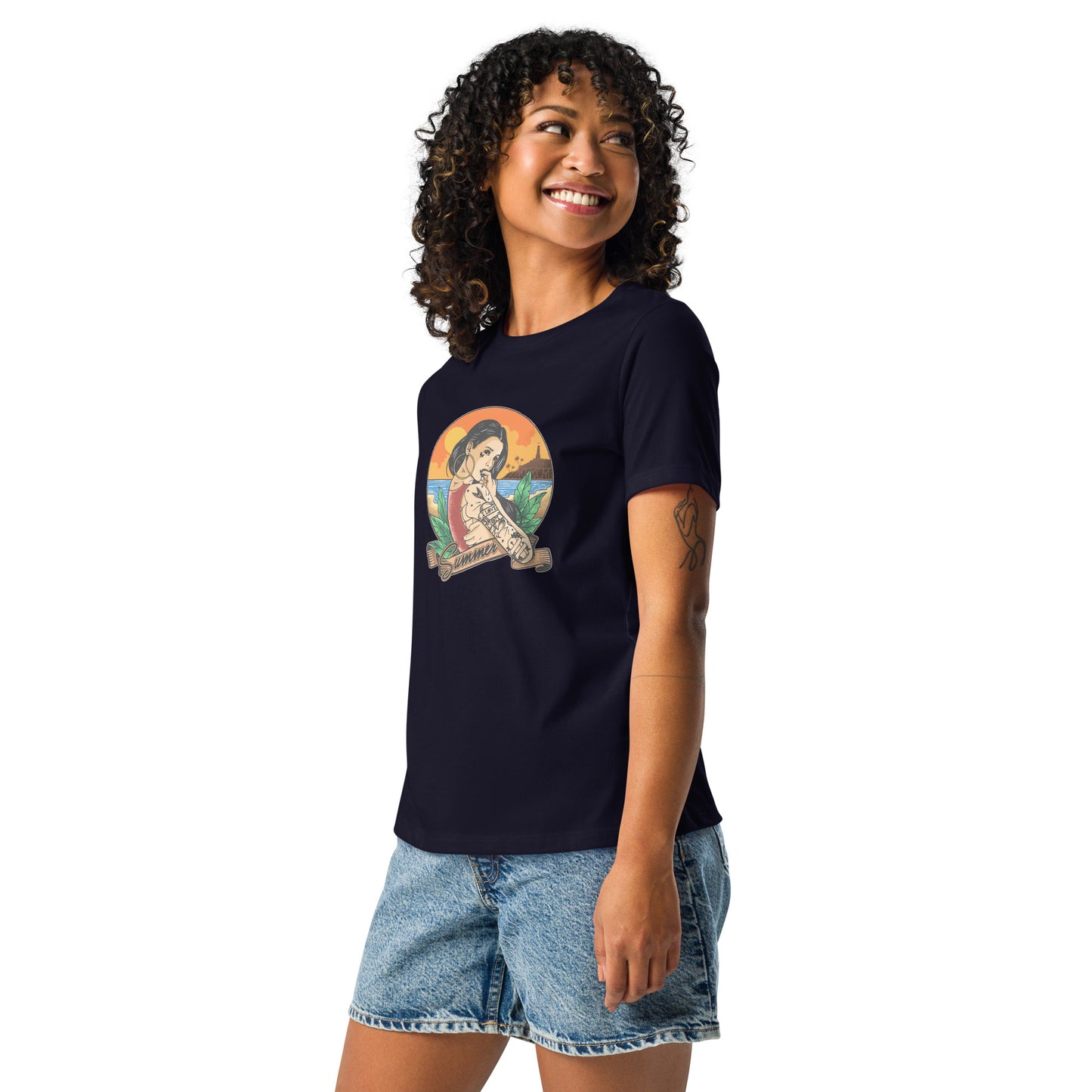 Summer girl Women's Relaxed T-Shirt
