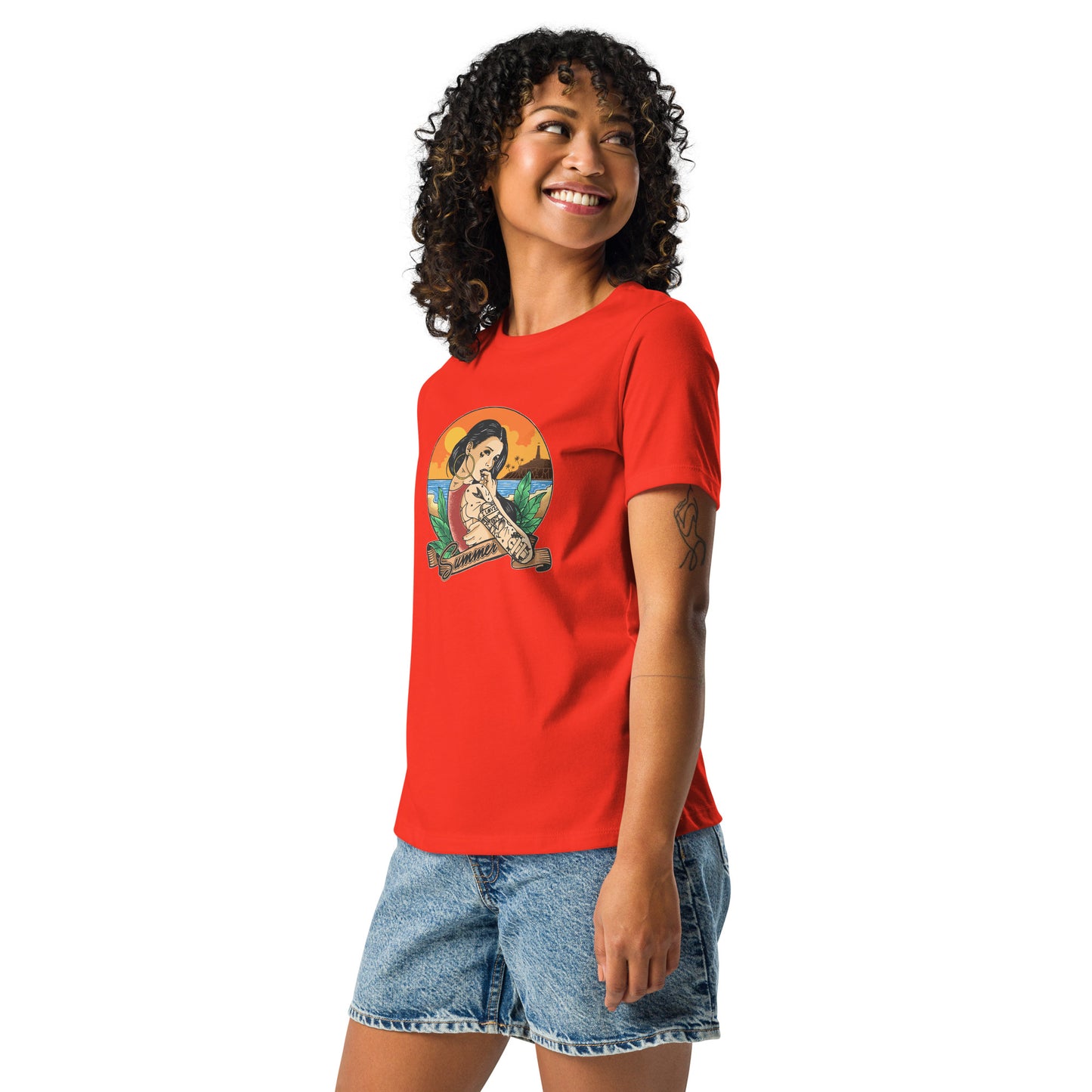 Summer girl Women's Relaxed T-Shirt